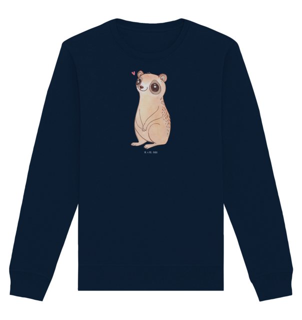 Mr. & Mrs. Panda Longpullover Größe S Plumplori Glücklich - French Navy - G günstig online kaufen