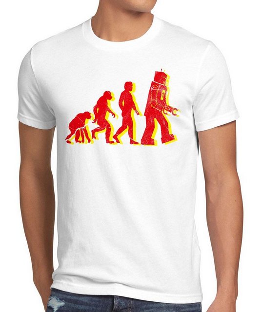 style3 T-Shirt Evolution the big bang theory sheldon cooper bazinga darwin günstig online kaufen