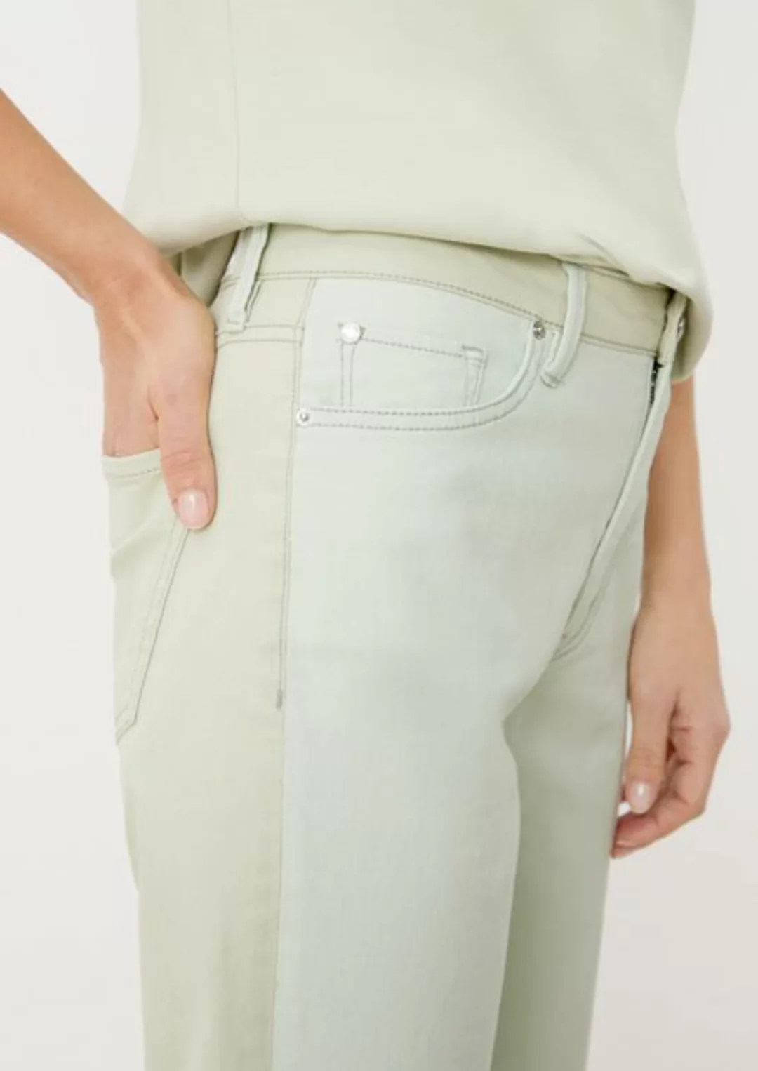 s.Oliver 7/8-Jeans Regular: Jeans in Bicolor-Optik Waschung günstig online kaufen