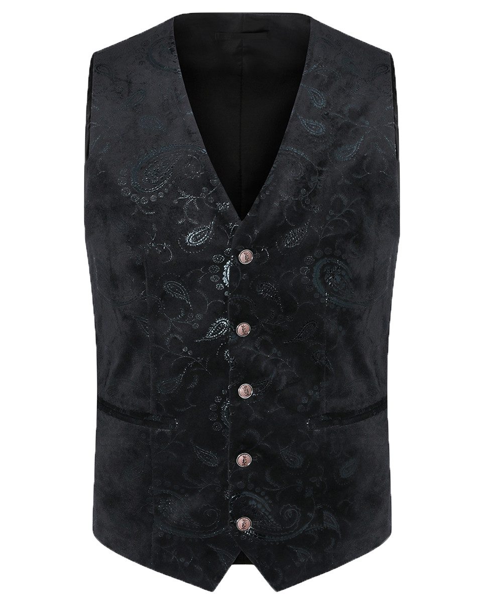 Allthemen Anzugweste Elegante Jacquard Anzugweste für günstig online kaufen