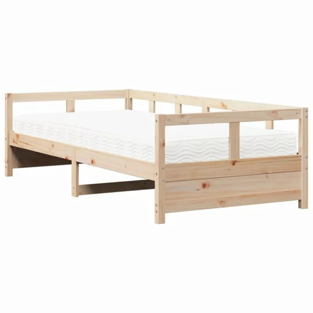 vidaXL Bett Tagesbett mit Matratze 90x190 cm Massivholz Kiefer günstig online kaufen