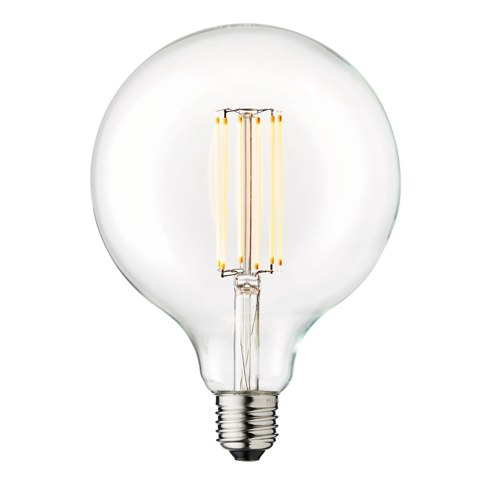LED-Leuchtmittel Globe, E27, Ø 12,5cm, 3,5W, 2.200K, dimmbar günstig online kaufen