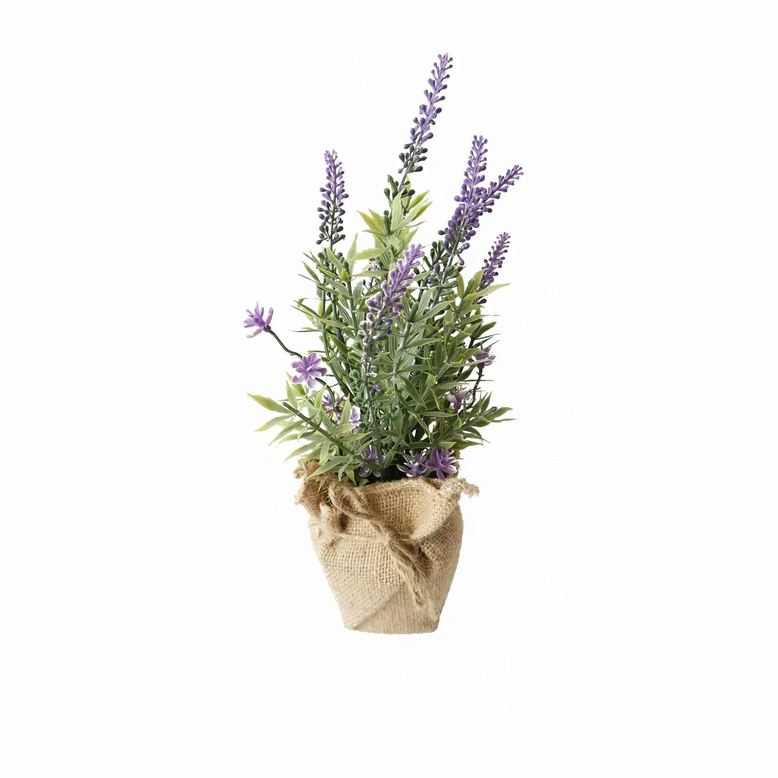 Kunstblume Lavendeltopf 26 cm Kunstpflanze Flora günstig online kaufen