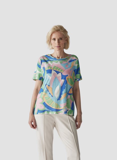 LeComte Print-Shirt LeComte T-Shirt mit farbenfrohem Muster günstig online kaufen