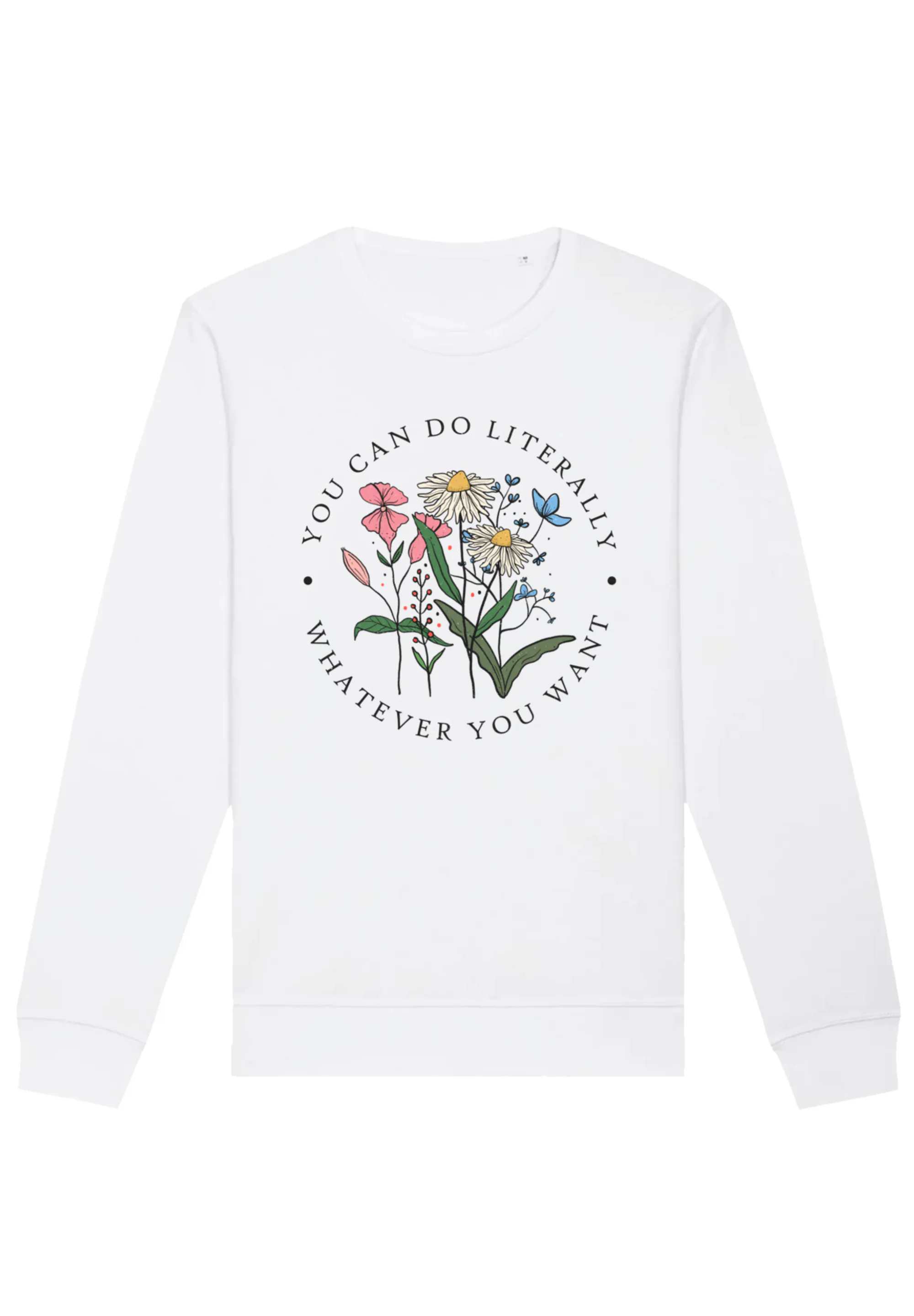 F4NT4STIC Sweatshirt "Flower you can to literally whatever you want", Premi günstig online kaufen