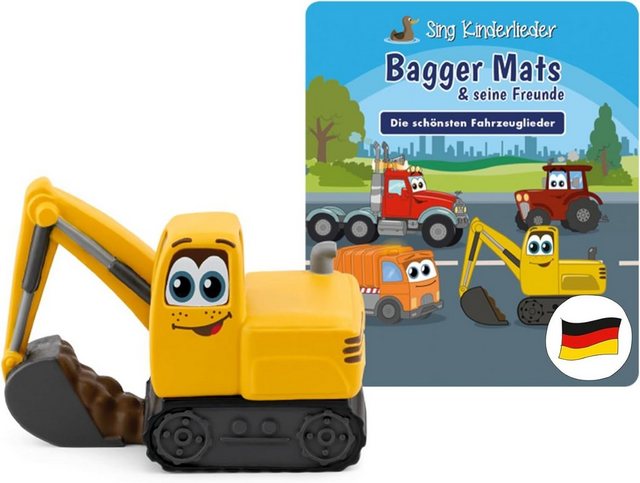 tonies Hörspielfigur Hörfigur Sing Kinderlieder - Bagger Mats & seine Freun günstig online kaufen