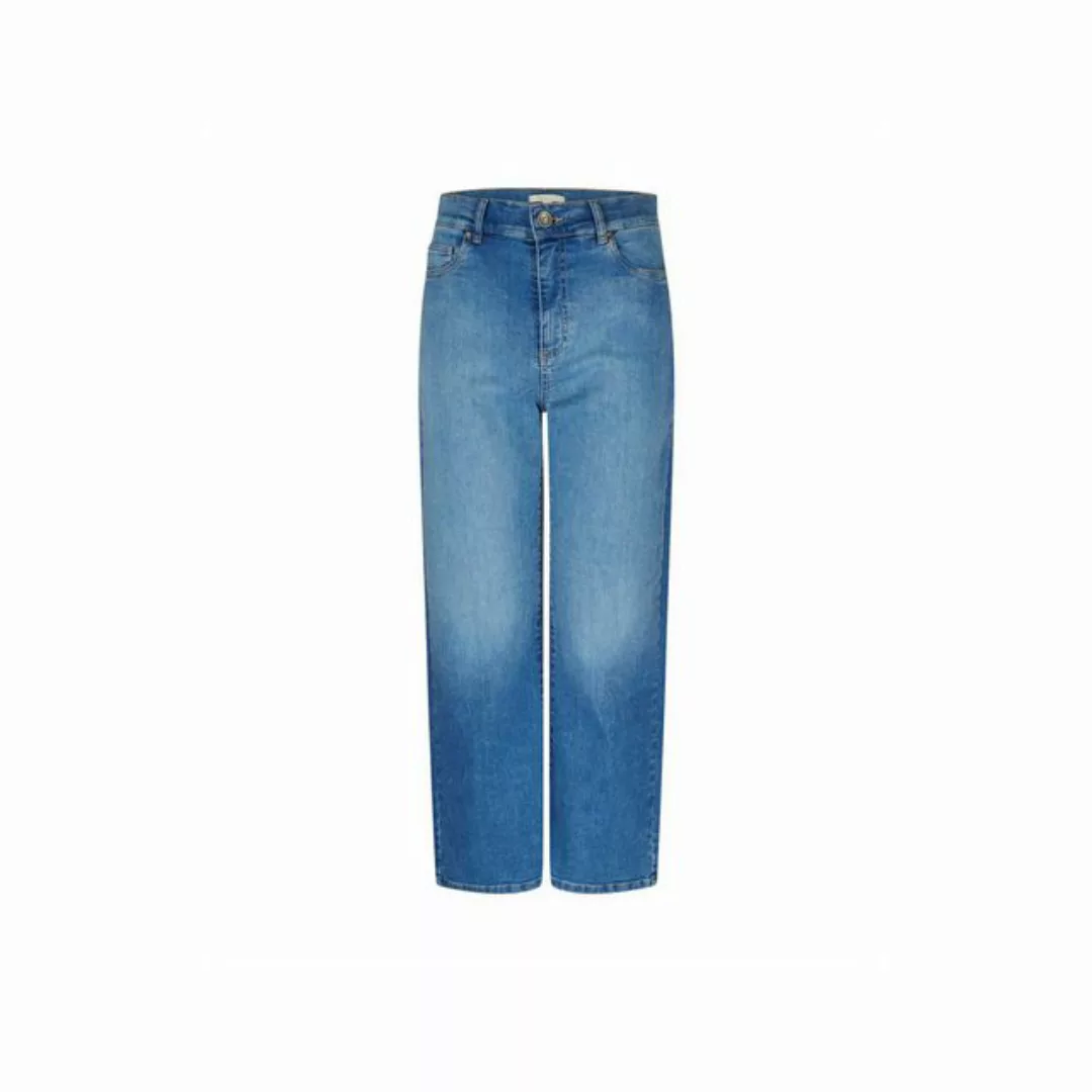Alma & Lovis High-waist-Jeans blau passform textil (1-tlg) günstig online kaufen