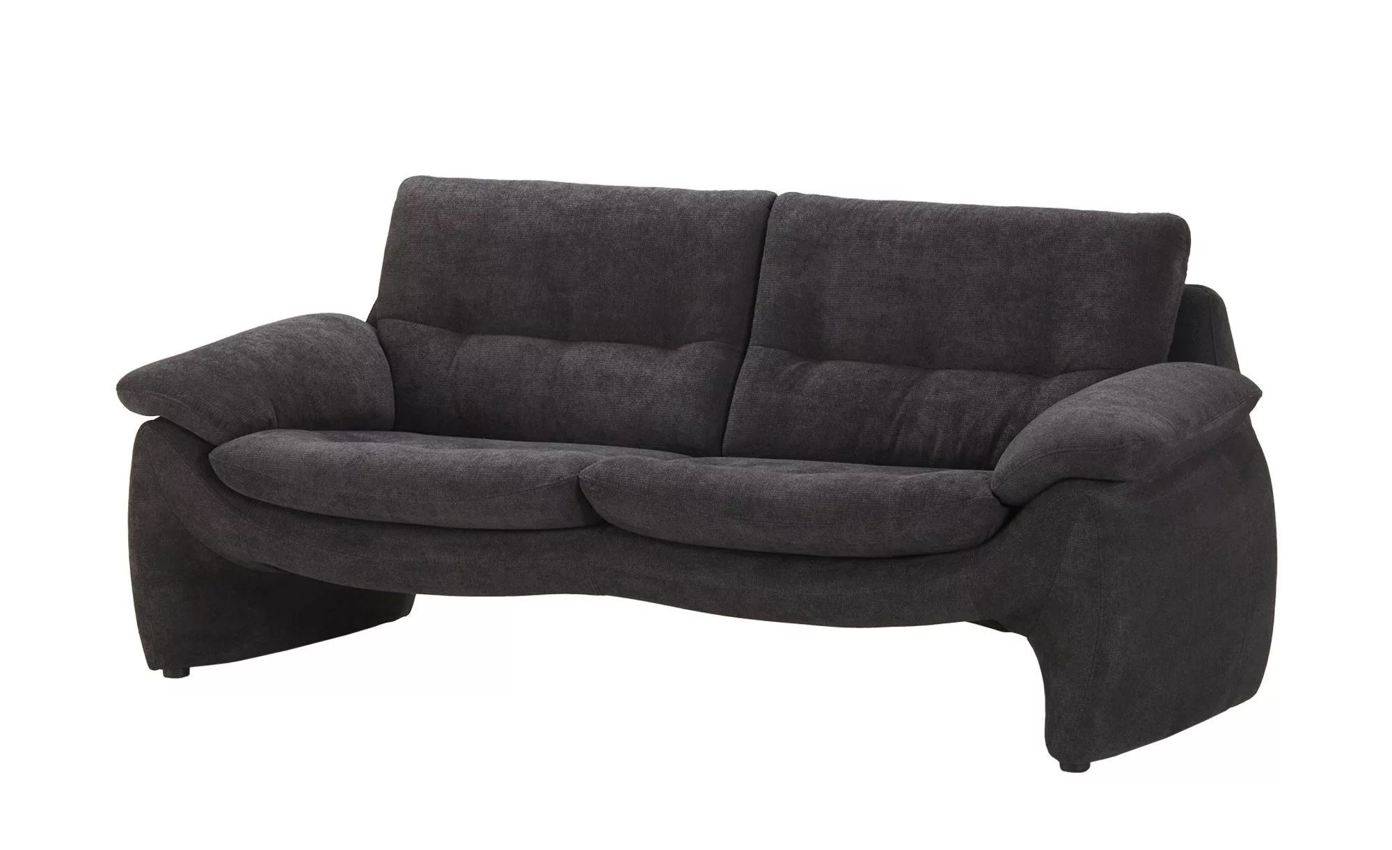 smart Einzelsofa  Melodie ¦ schwarz ¦ Maße (cm): B: 205 H: 80 T: 88 Polster günstig online kaufen