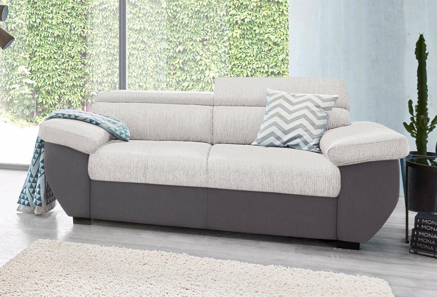 COTTA 2-Sitzer "Speedway", Big-Sofa mit Kopfteilverstellung günstig online kaufen