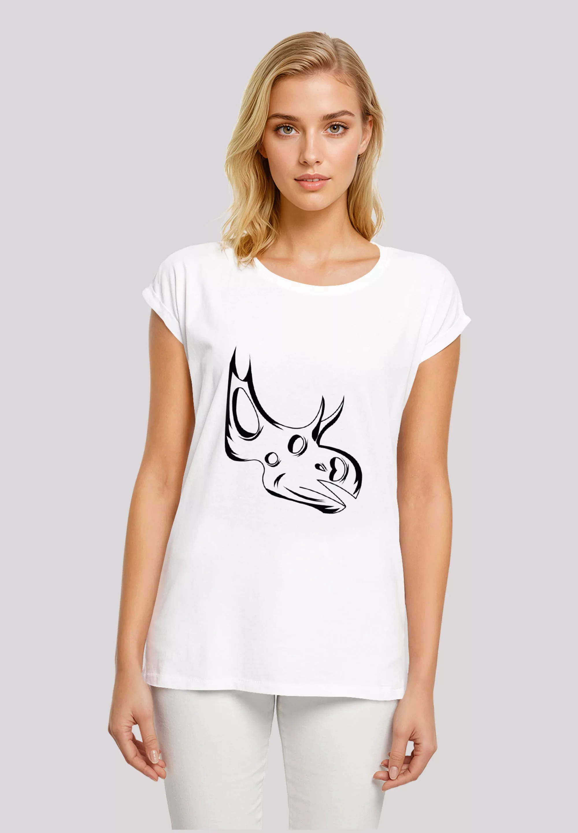 F4NT4STIC T-Shirt "Dinosaurier Sinoceratops Skull", Premium Qualität günstig online kaufen