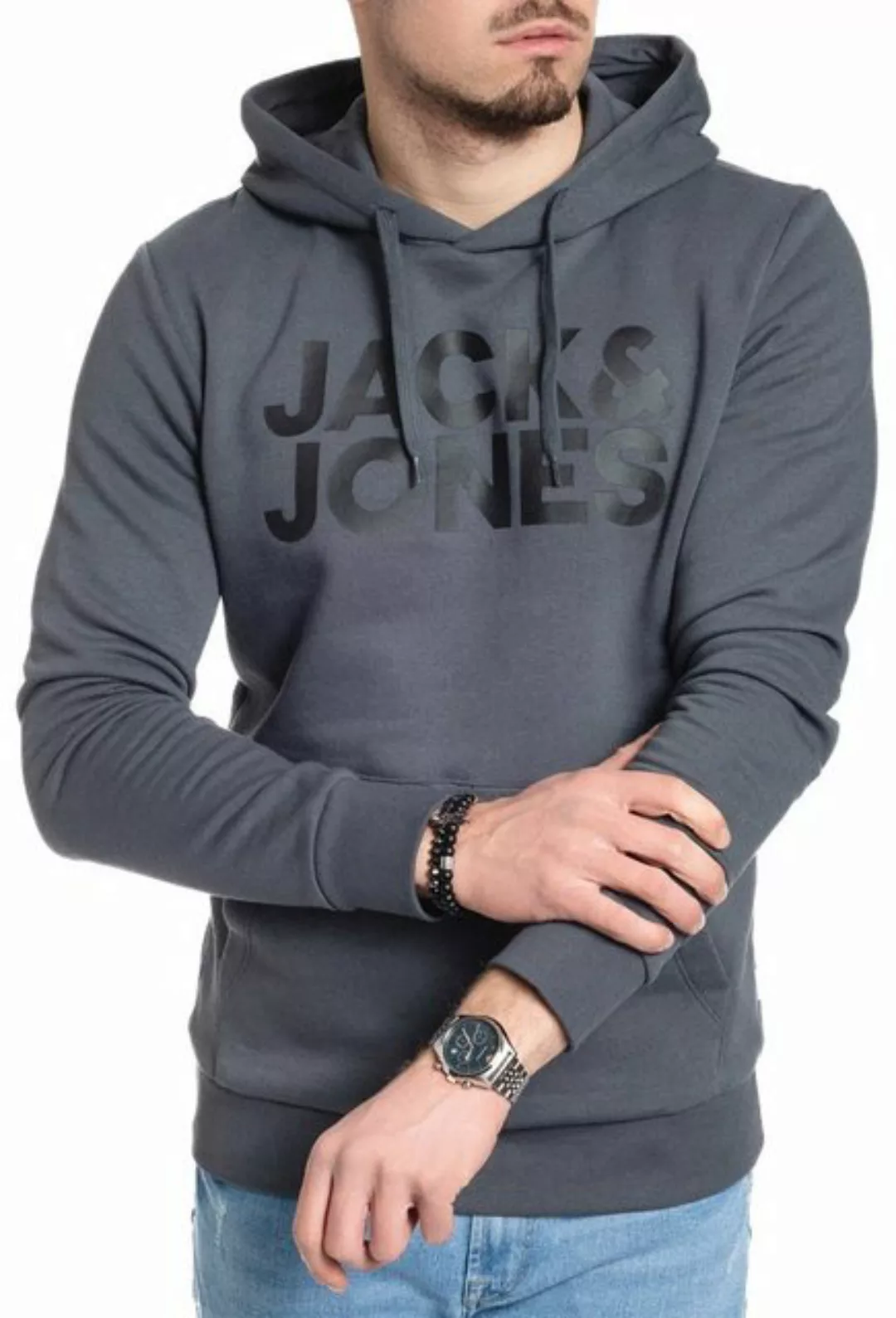 Jack & Jones Kapuzensweatshirt mit Kängurutasche günstig online kaufen