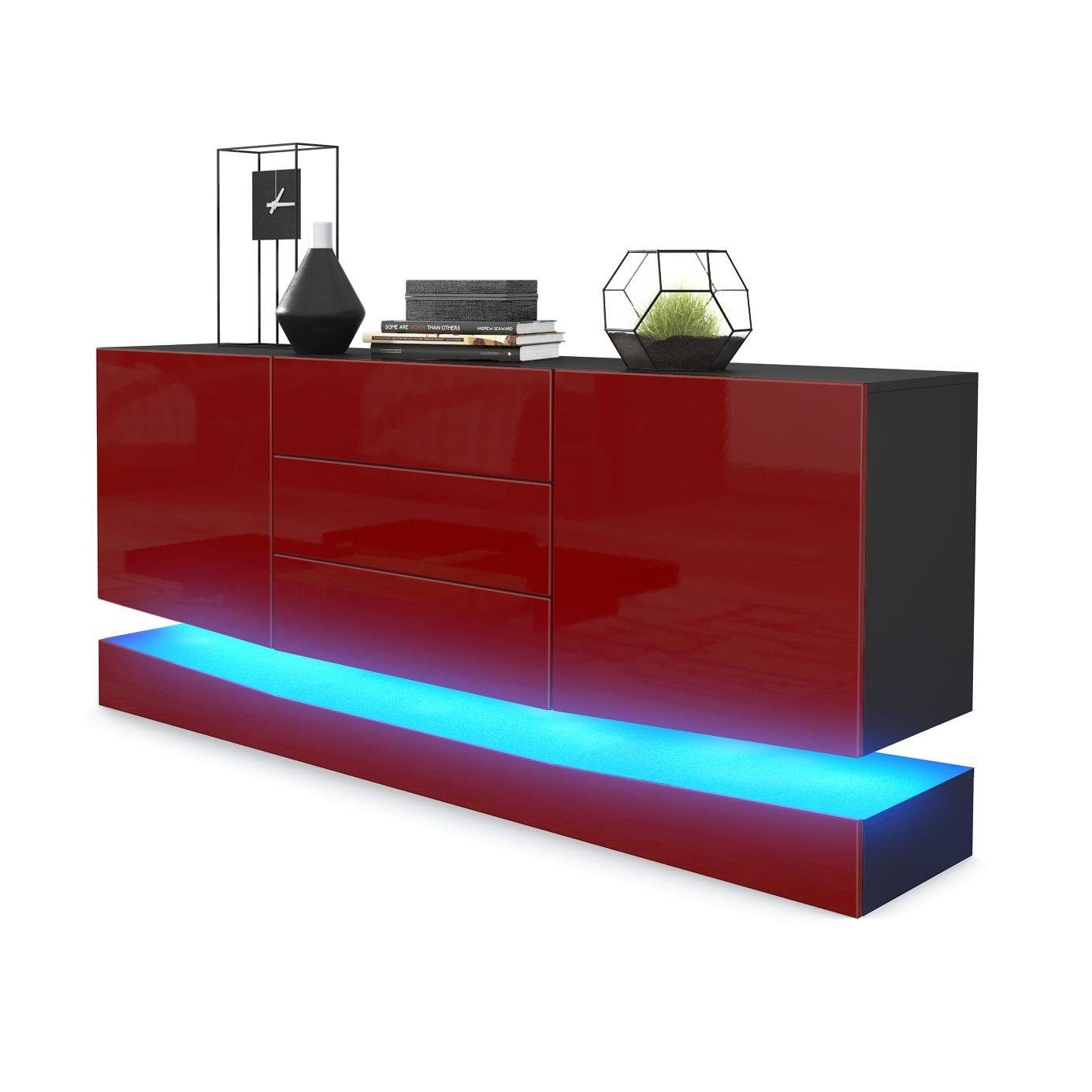 Vladon Sideboard City (Kommode mit 2 günstig online kaufen