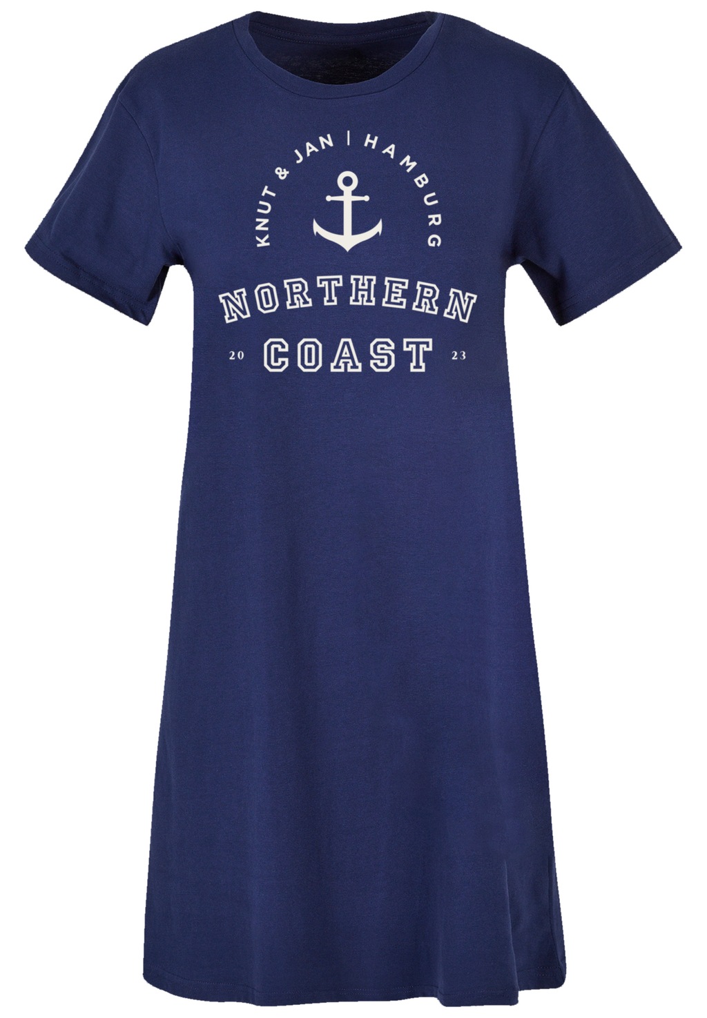 F4NT4STIC Shirtkleid "Northern Coast Nordsee Knut & Jan Hamburg", Print günstig online kaufen