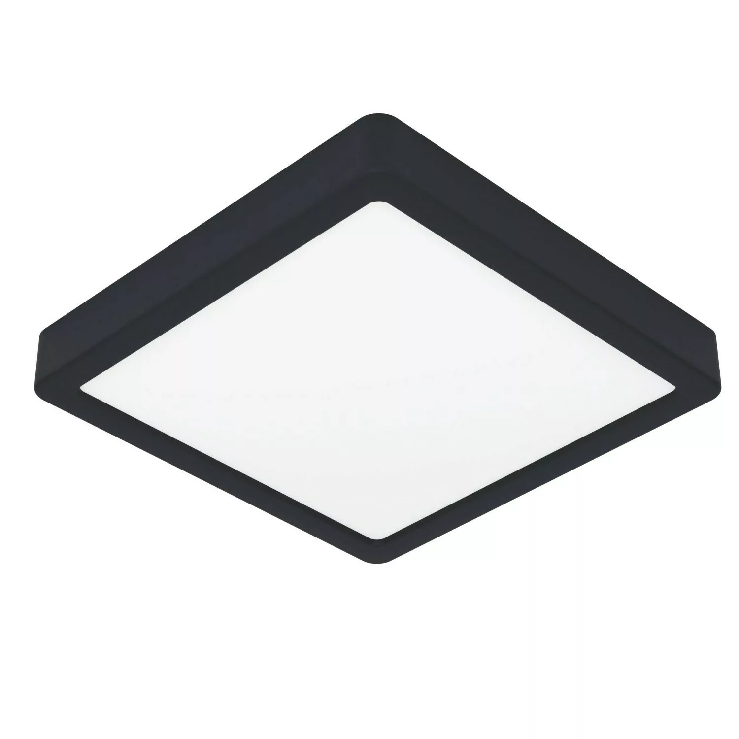 LED-Anbaupanel Fueva 5 IP20 830 schwarz 21x21cm günstig online kaufen