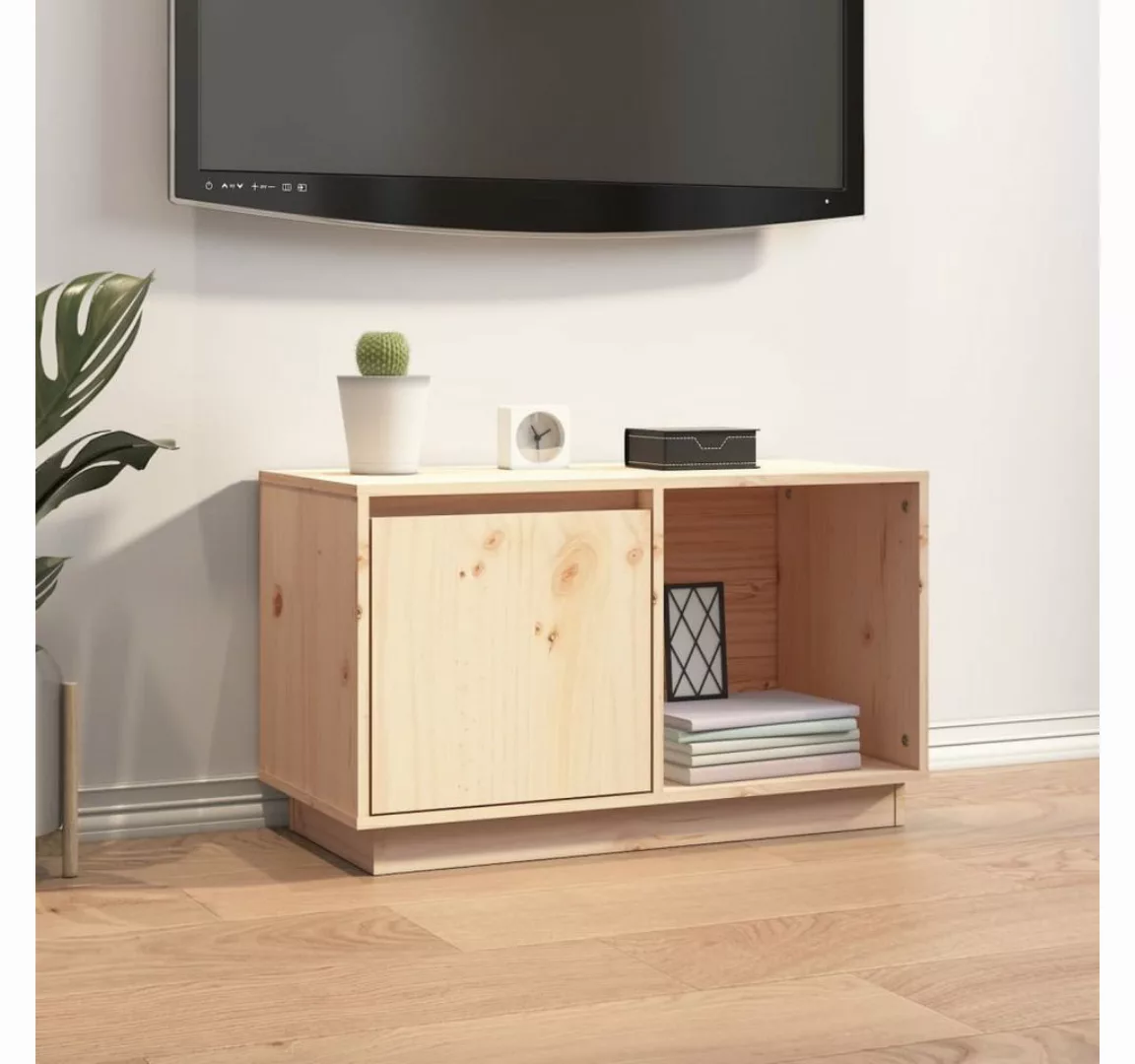 vidaXL TV-Schrank TV-Schrank 74x35x44 cm Massivholz Kiefer (1-St) günstig online kaufen