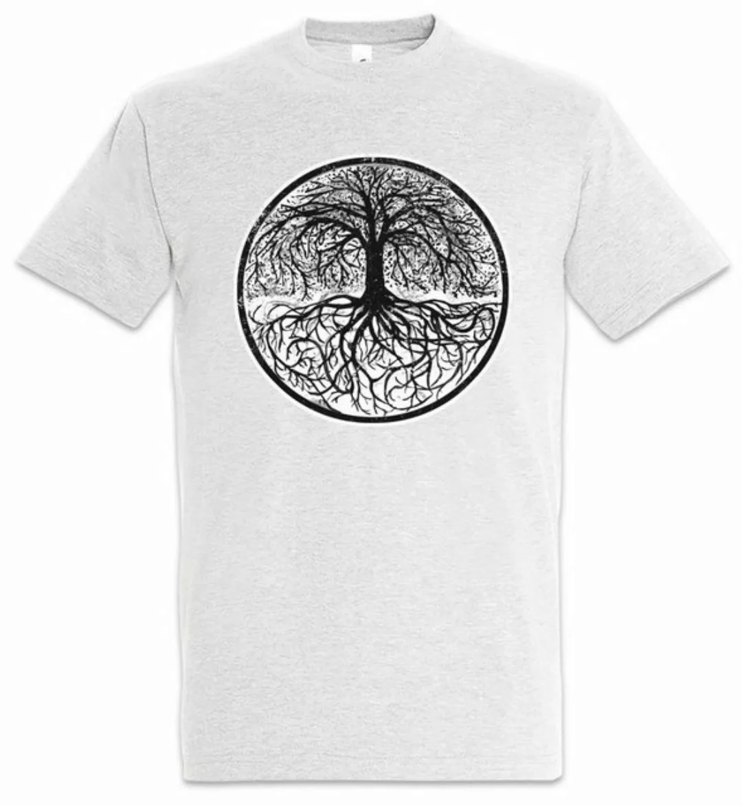 Urban Backwoods Print-Shirt Yggdrasil Tree Logo II Herren T-Shirt Tree Tyr günstig online kaufen