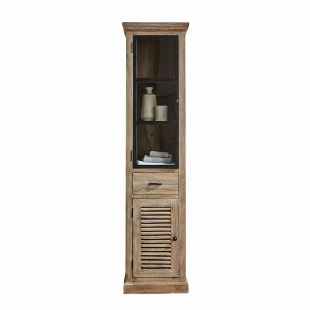 Mirabeau Hochschrank Schrank Andrewshire braun/schwarz günstig online kaufen