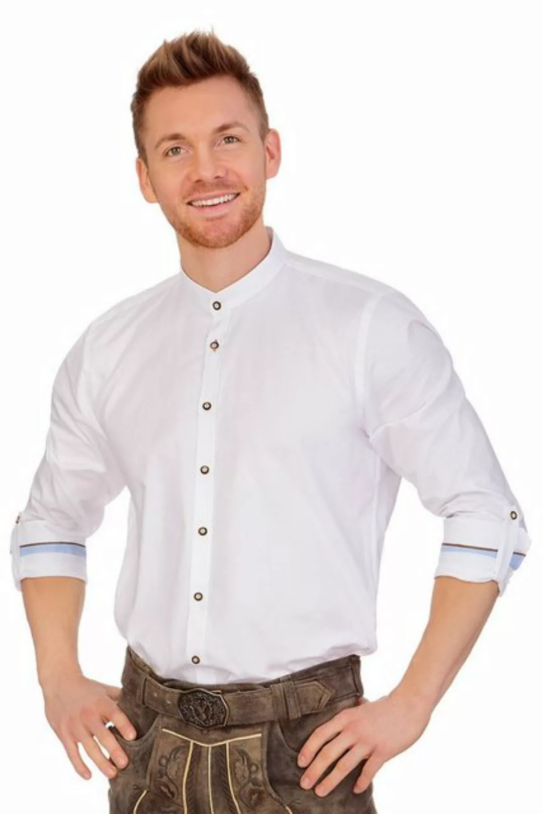 1890 Country Trachtenhemd Trachtenhemd - UDOMAR - weiß günstig online kaufen