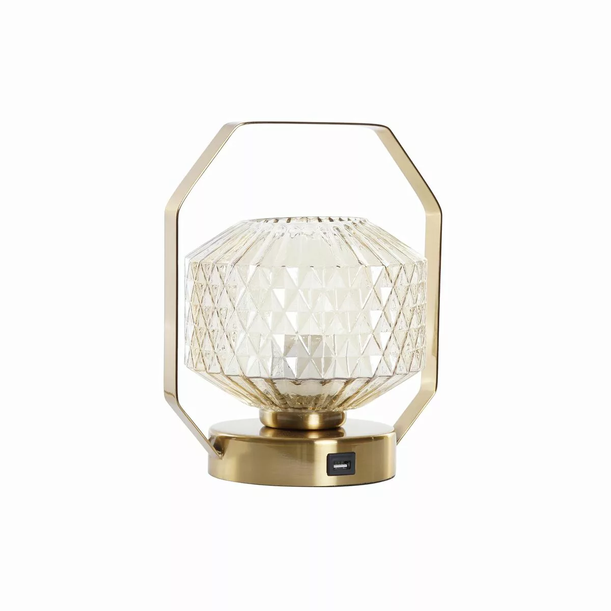 Tischlampe Dkd Home Decor Golden 220 V (22 X 20 X 26,5 Cm) günstig online kaufen