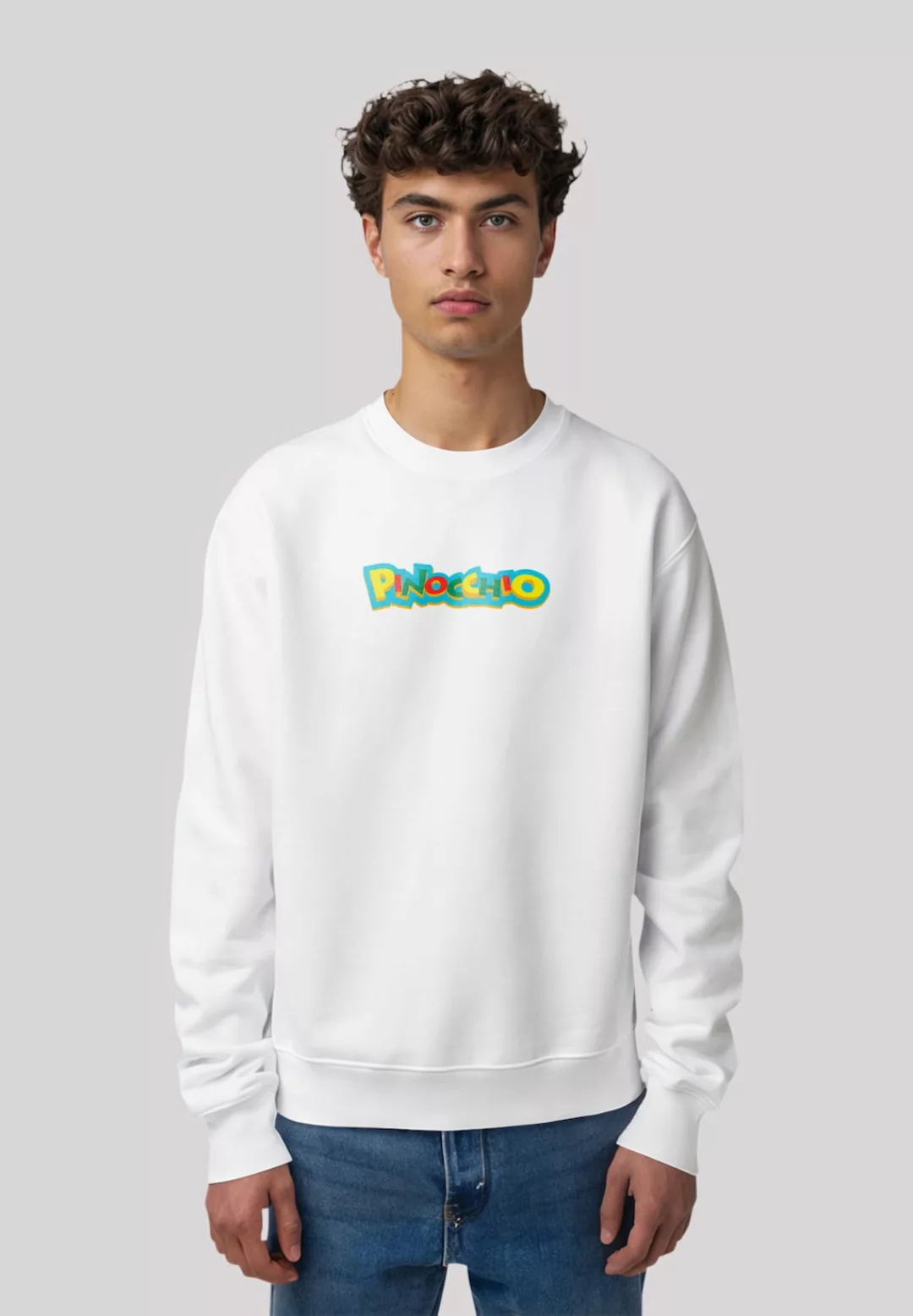 F4NT4STIC Sweatshirt "Pinocchio Logo Schriftzug", Premium Qualität günstig online kaufen