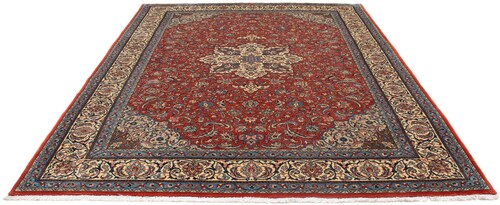 morgenland Wollteppich »Golpayegan Medaillon Rosso 292 x 220 cm«, rechtecki günstig online kaufen