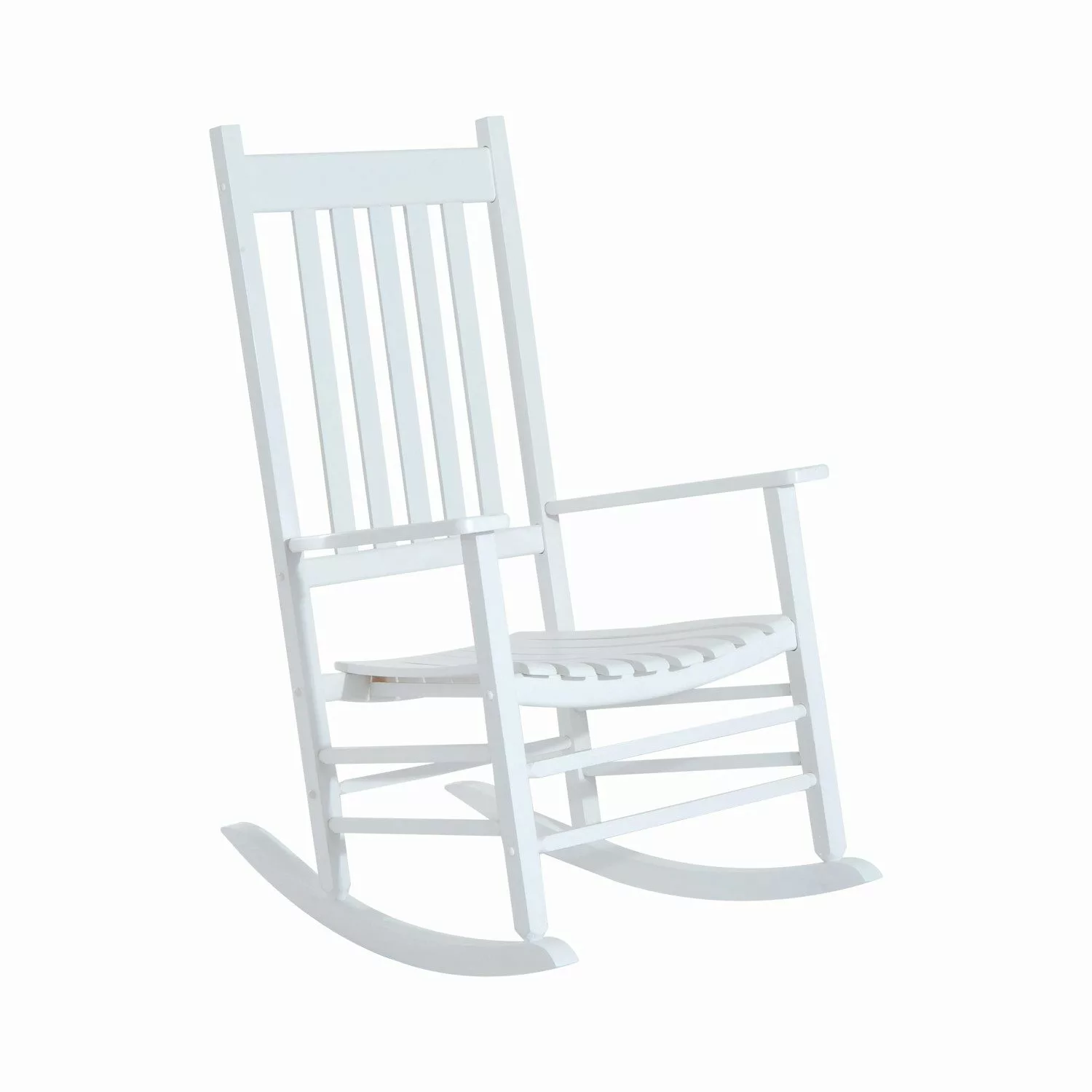 Outsunny Schaukelstuhl mit Armlehne (Schwingsessel, 1 günstig online kaufen