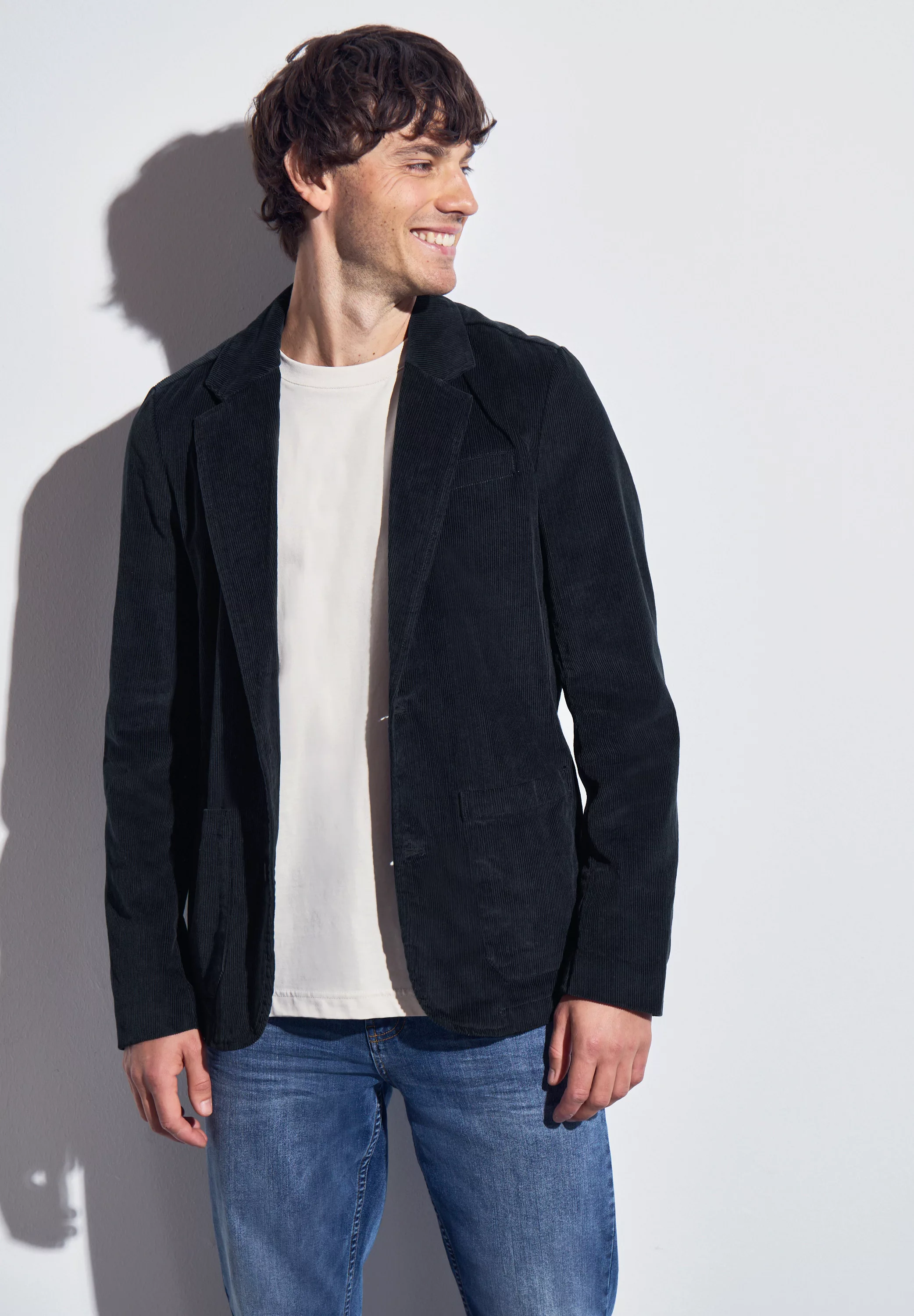 STREET ONE MEN Sakko, in Cord-Optik günstig online kaufen