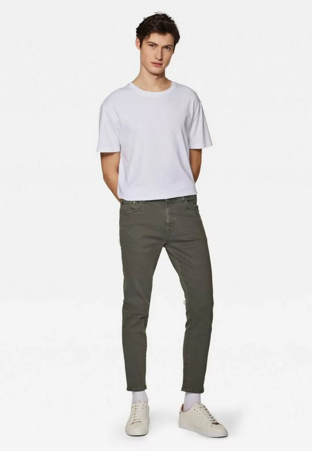 Mavi Weite Jeans "MILAN", Slim Tapered Leg Pants günstig online kaufen