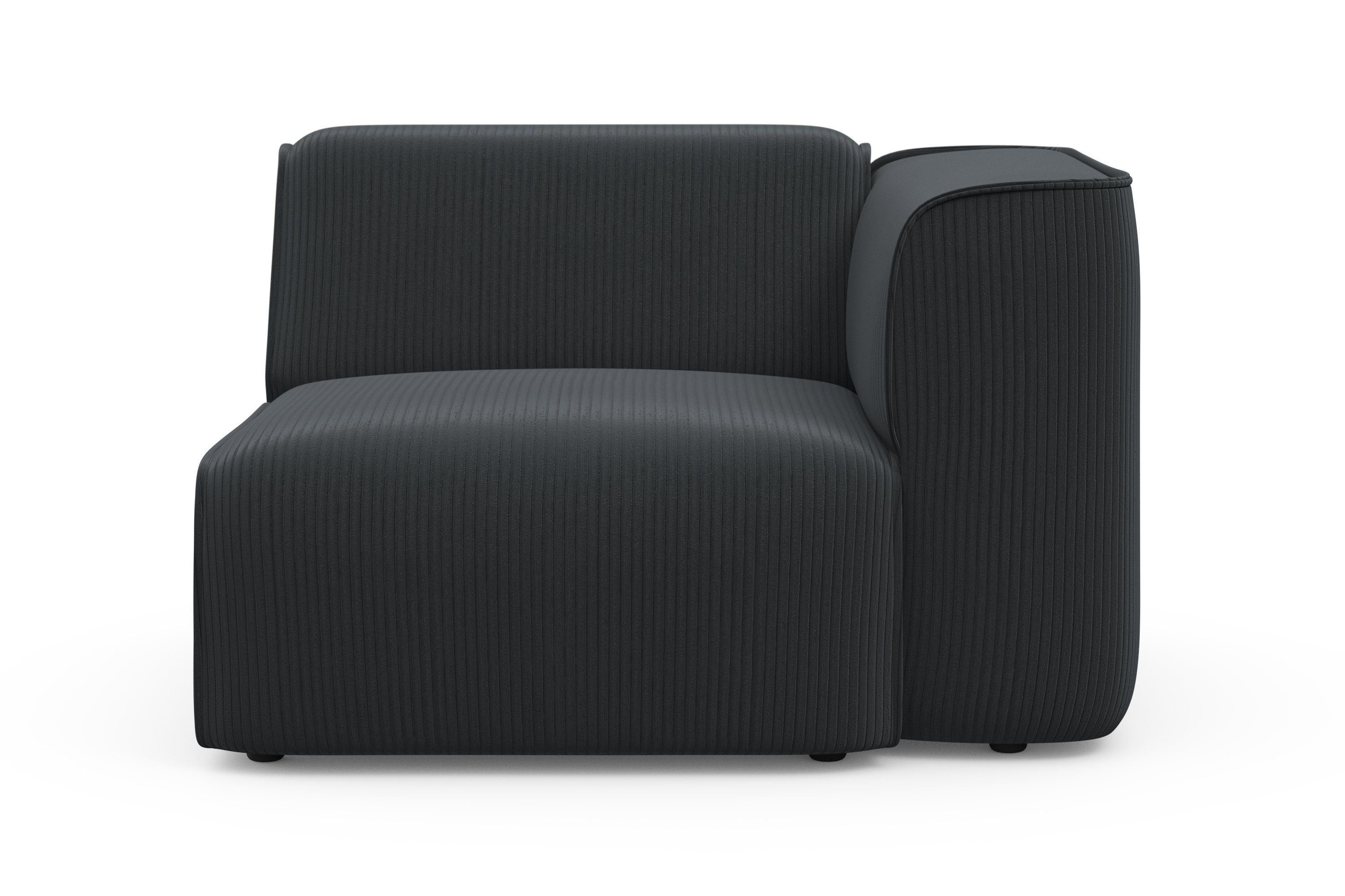 RAUM.ID Sessel "Merid Sofa-Eckelement, Maße B/T/H: 109/97/46 cm", als Modul günstig online kaufen