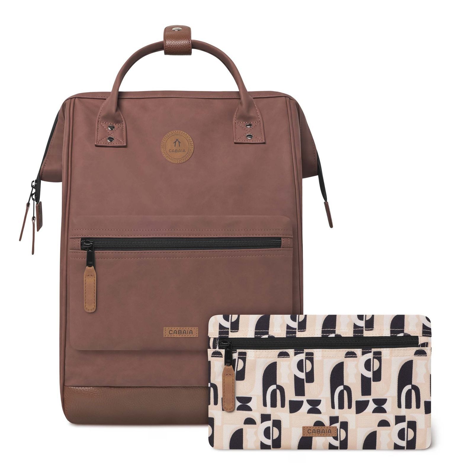 CABAIA Rucksack Vegan Nubuck Backpack (Set, günstig online kaufen