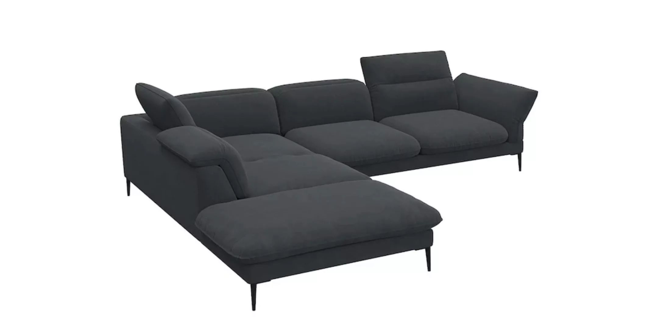 FLEXLUX Ecksofa "Salino, Funktionssofa mit Ottomane, Relaxsofa, Ecksofa", S günstig online kaufen