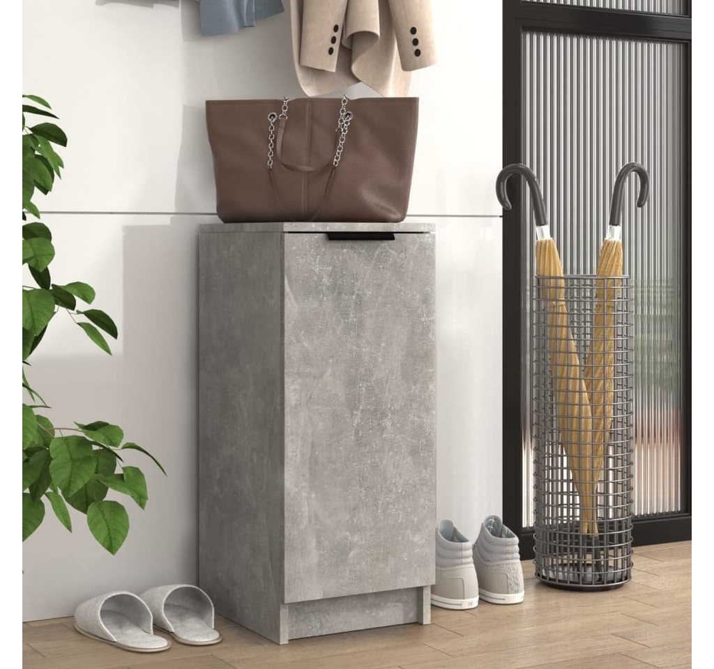 furnicato Schuhschrank Schuhregal Betongrau 30x35x70 cm Holzwerkstoff günstig online kaufen