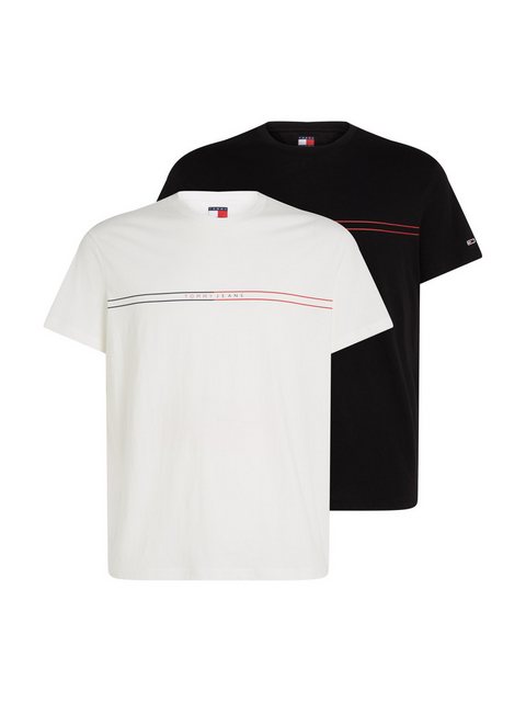 Tommy Jeans T-Shirt TJM SLM ENTRY GRPHC T EXT 2 PCK (Packung, 2-tlg., 2er) günstig online kaufen