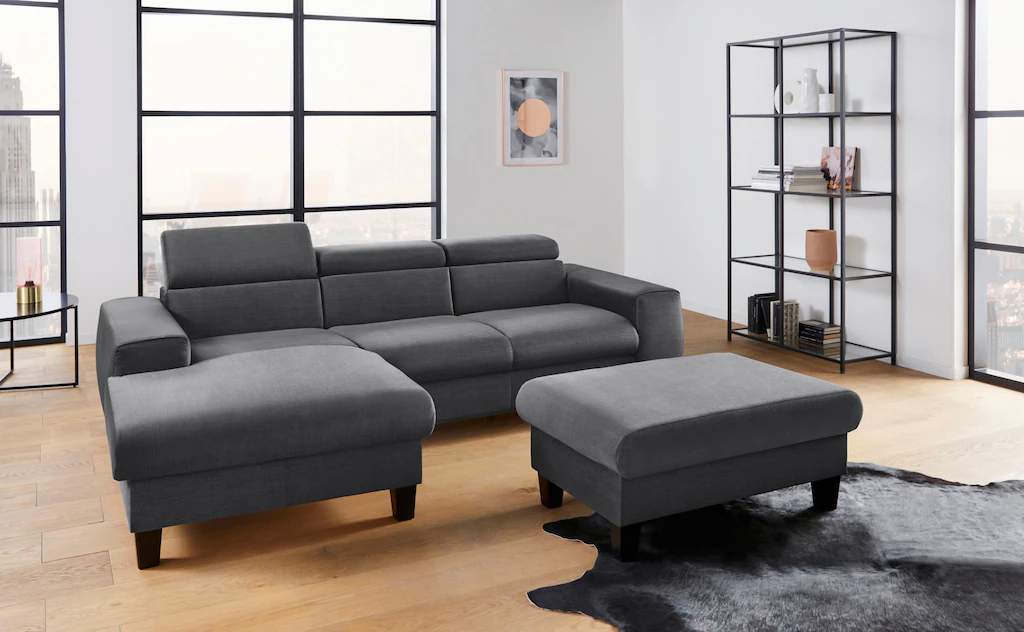 COTTA Polstergarnitur "Morven L-Form", (Set), Set bestehend aus: Ecksofa mi günstig online kaufen