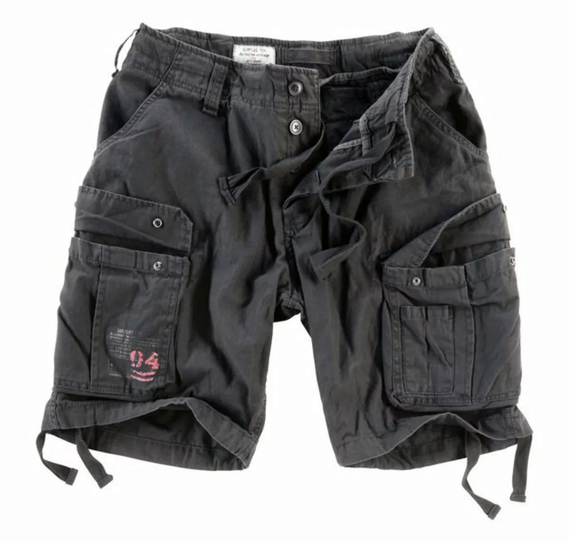SURPLUS Cargoshorts SURPLUS Airborne Vintage Shorts, schwarz Cargostyle günstig online kaufen
