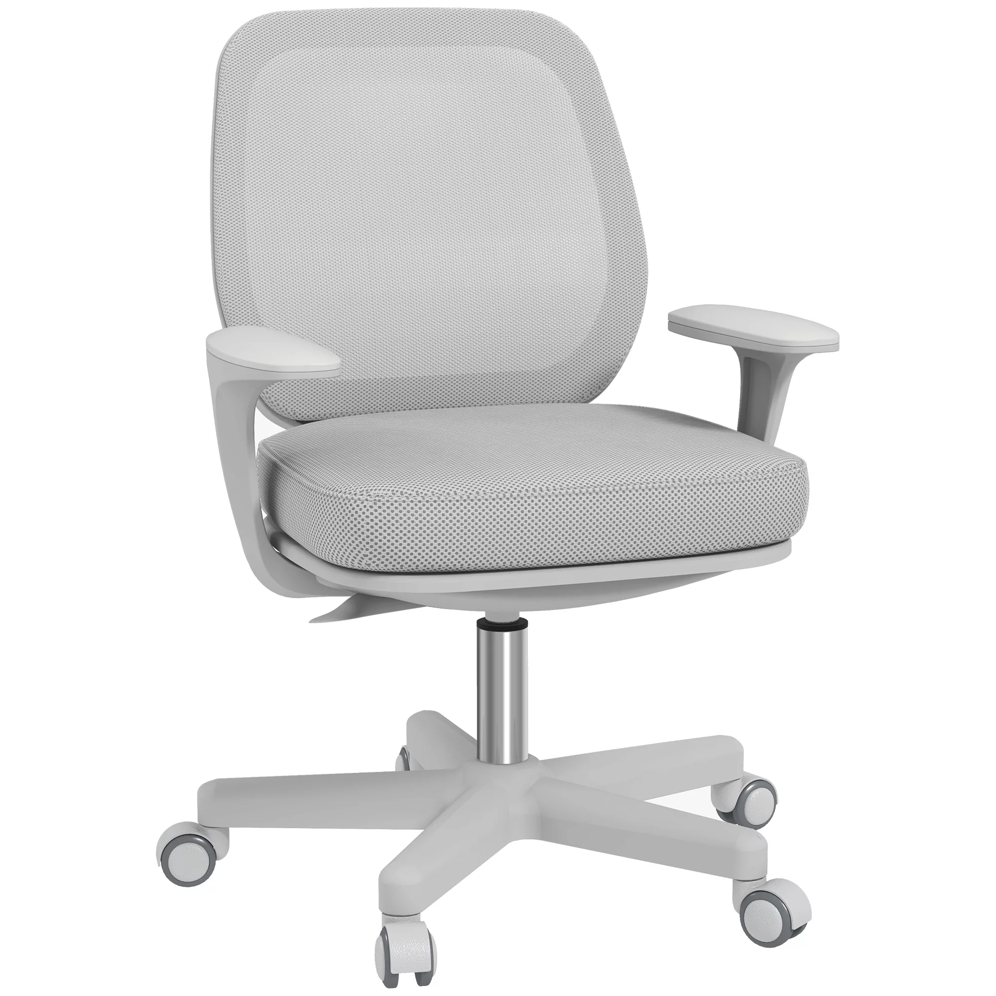 Vinsetto Bürostuhl, Ergonomisch Schreibtischstuhl mit Drehfunktion, Höhenve günstig online kaufen