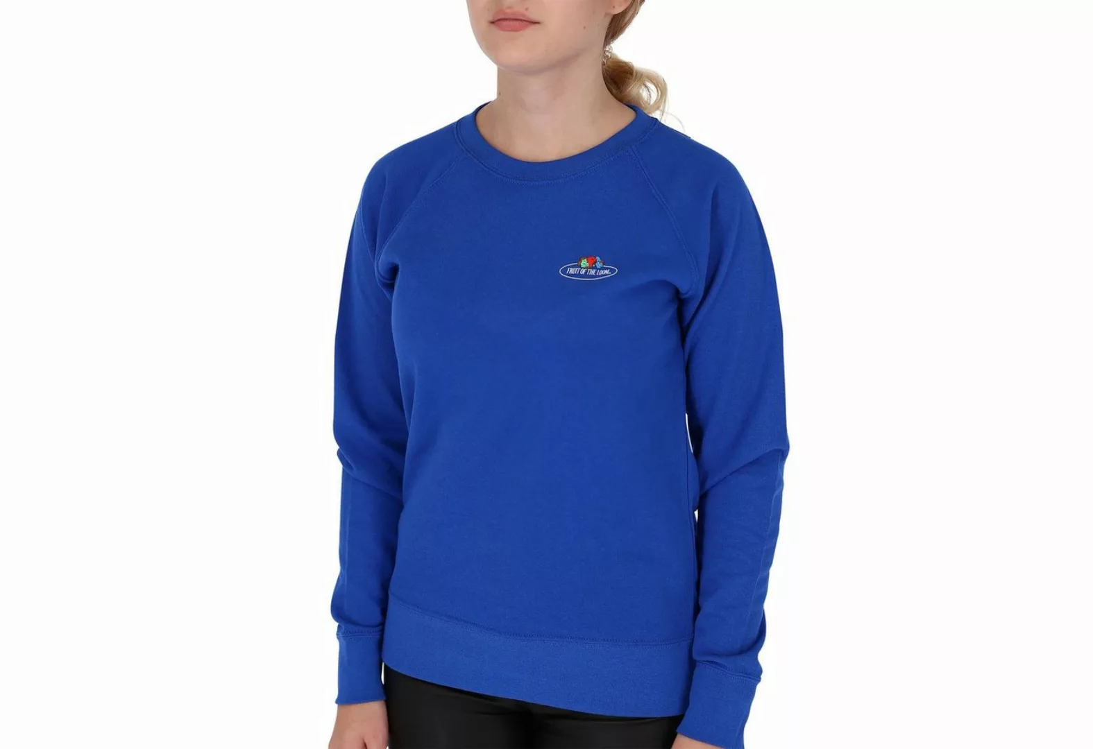 Fruit of the Loom Sweatshirt leichtes Damen Sweatshirt mit Vintage-Logo günstig online kaufen