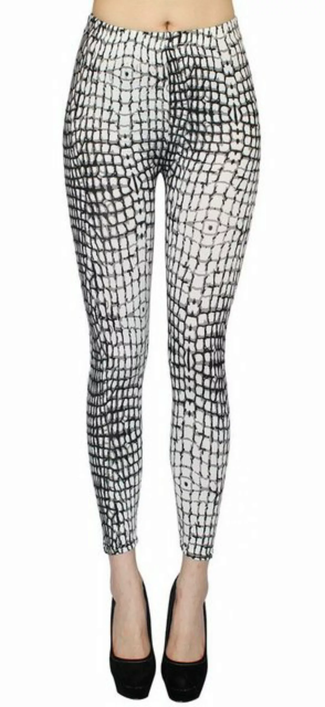 dy_mode Leggings Damen Leggings Tiger Muster Animal Print Fitnesshose Zebra günstig online kaufen