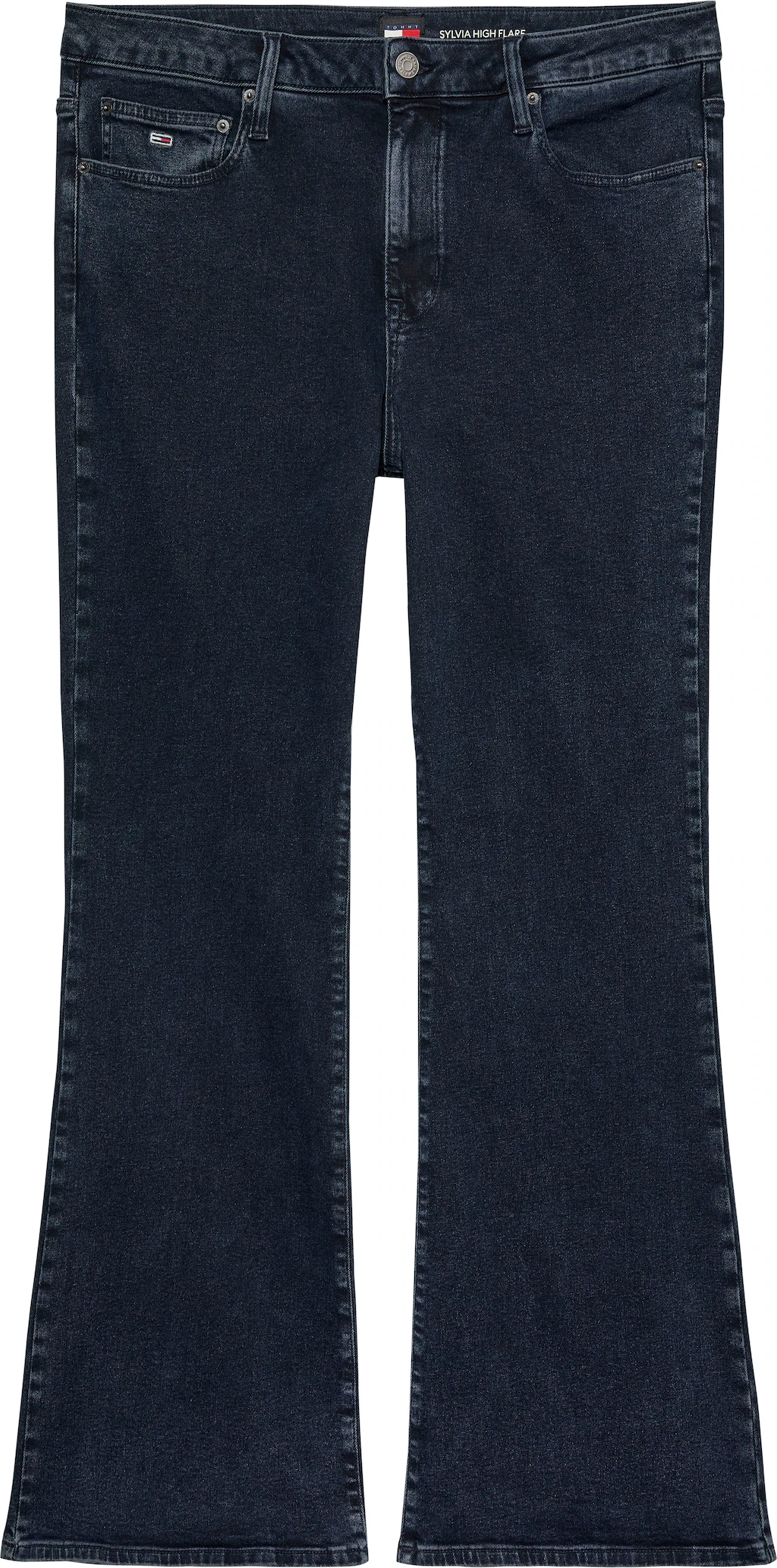Tommy Jeans Curve Schlagjeans "CRV SYLVIA HGH FLR", Große Größen im 5-Pocke günstig online kaufen