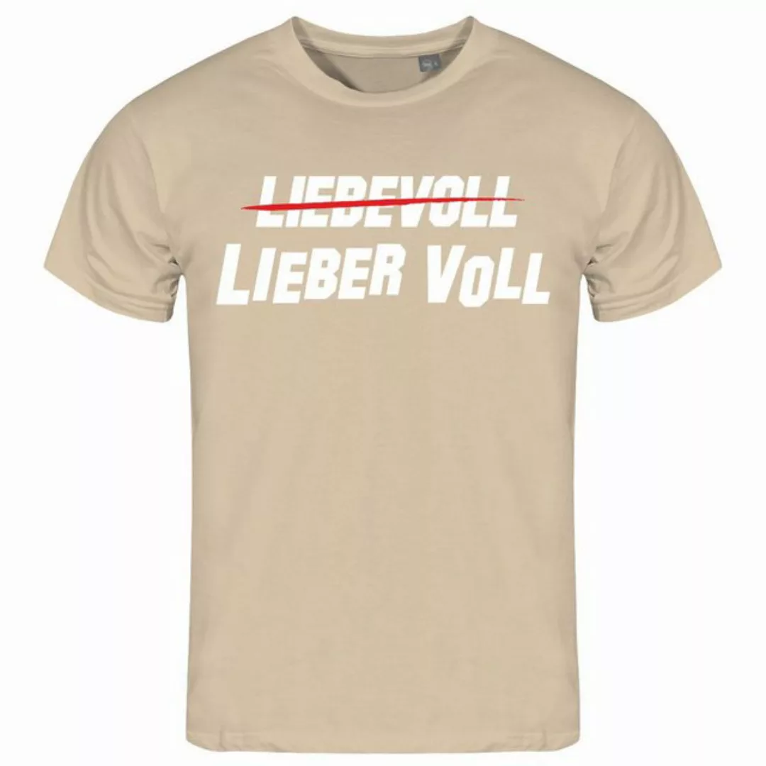 deinshirt Print-Shirt Herren T-Shirt Lieber Voll Funshirt mit Motiv günstig online kaufen