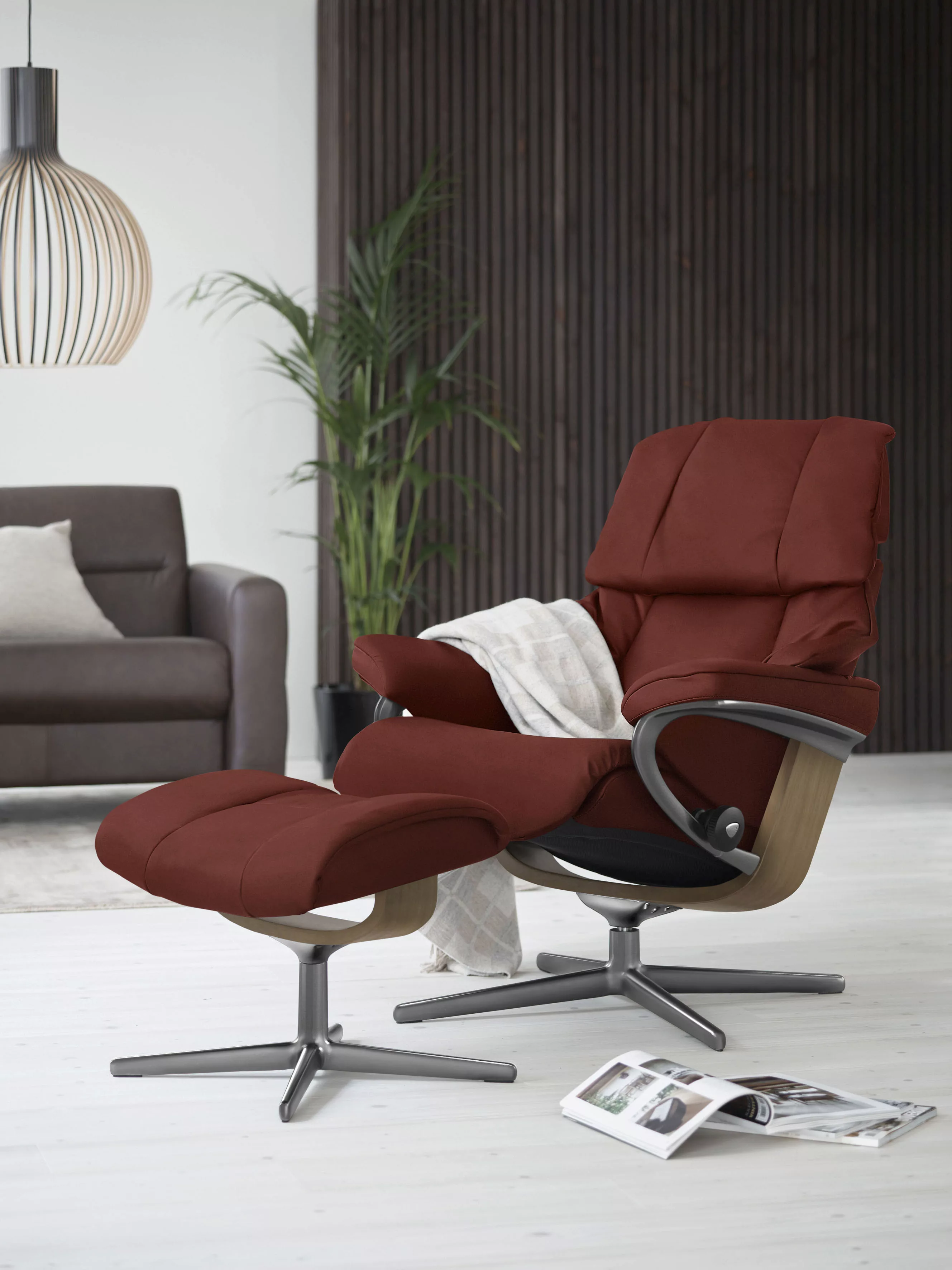 Stressless Relaxsessel "Reno", (Set, Relaxsessel mit Hocker), mit Hocker, m günstig online kaufen