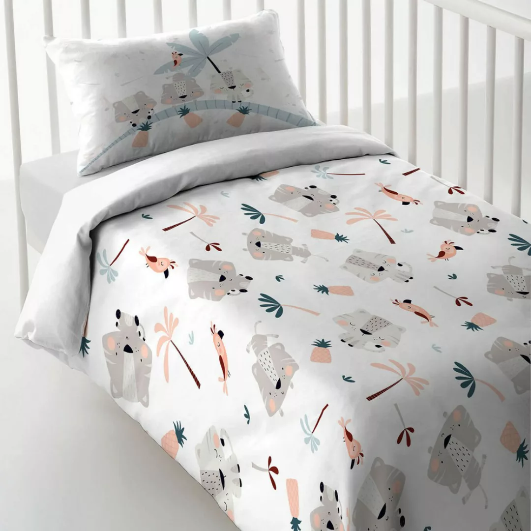 Bettbezug Für Babybett Cool Kids Wild And Free Reversibel (115 X 145 Cm) (8 günstig online kaufen