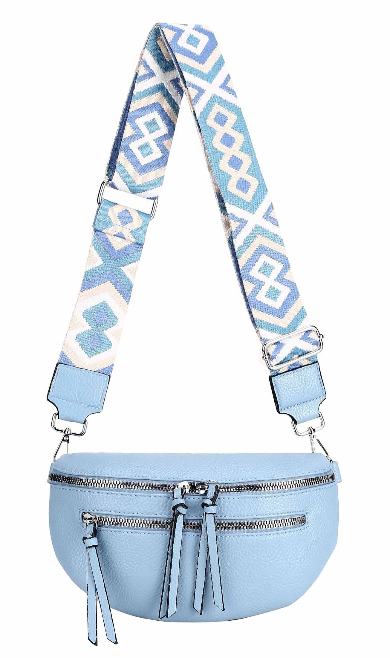 ITALYSHOP24 Schultertasche Damen Gürteltasche Umhängetasche CrossBody günstig online kaufen