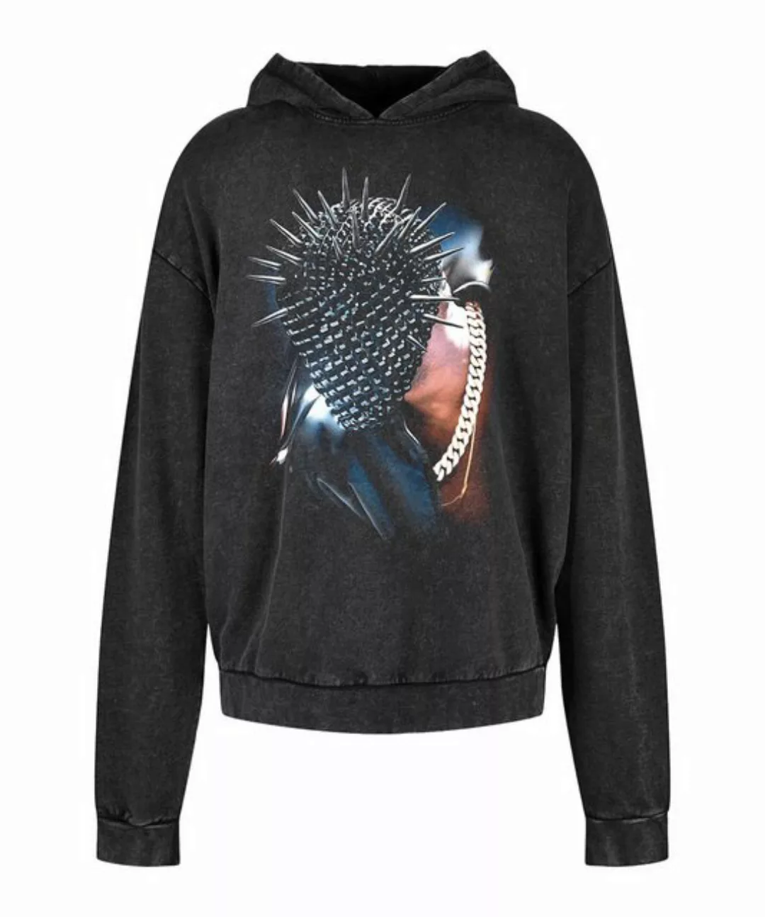 Mister Tee Sweatshirt Mister Tee Thorned Mask Oversized Hoody Baumwolle günstig online kaufen