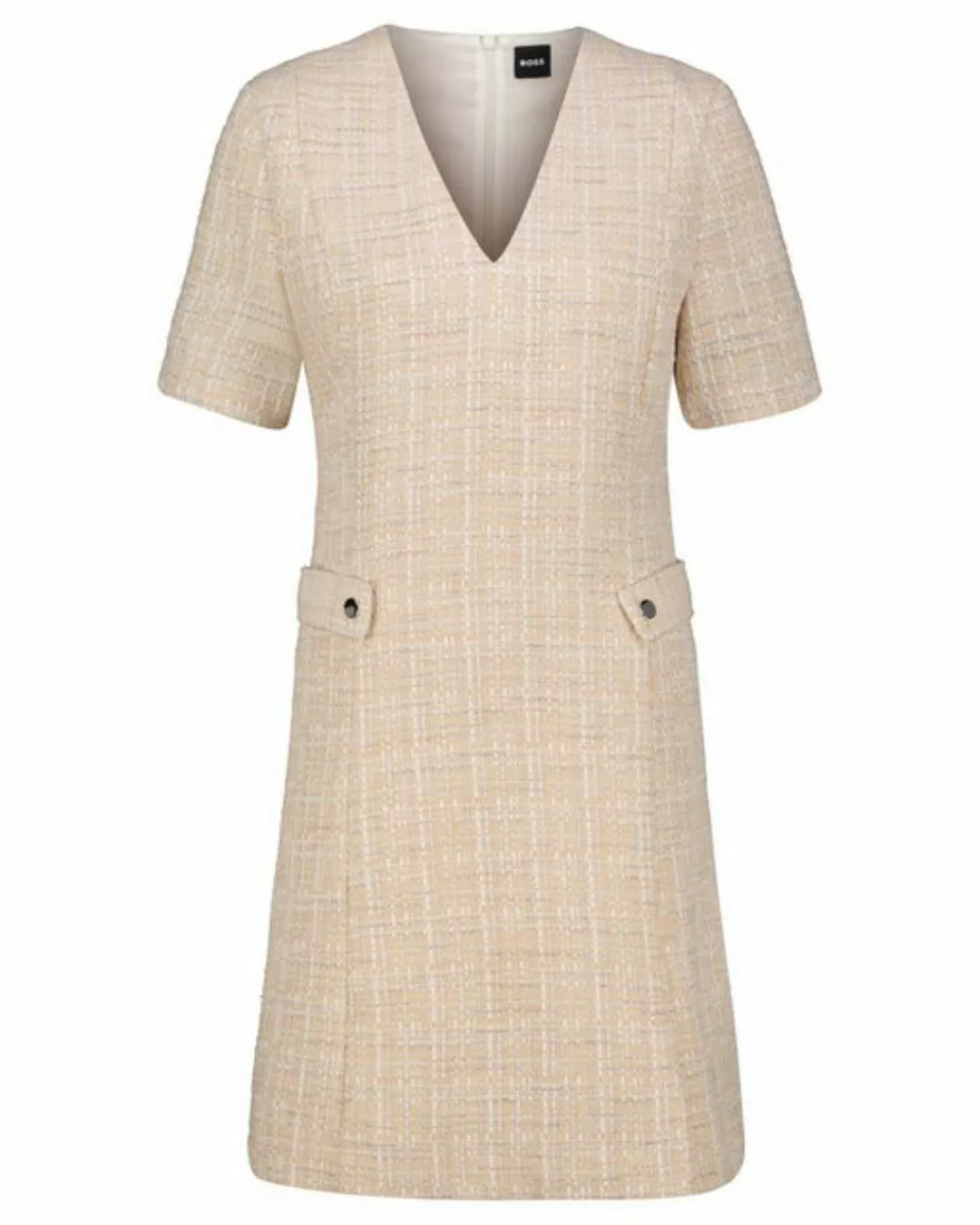 BOSS Etuikleid Damen Tweedkleid DESTENA2 (1-tlg) günstig online kaufen