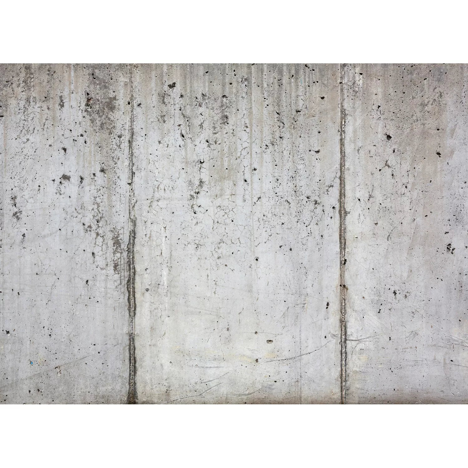 Fototapete Betonwand Industrial Vintage Grau Schwarz 3,50 m x 2,55 m FSC® günstig online kaufen