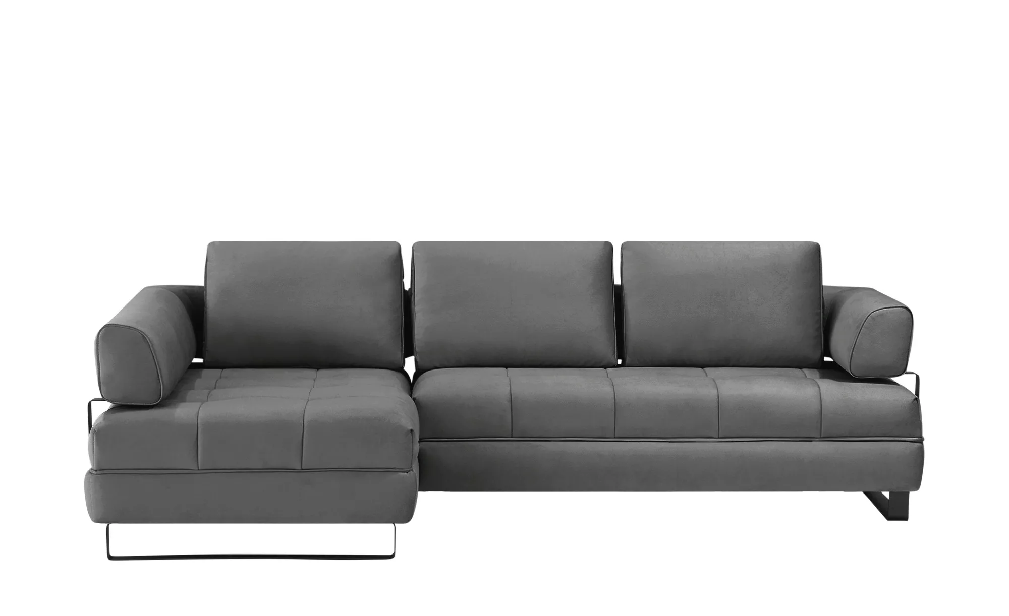 switch Ecksofa  Havana - grau - 272 cm - 89 cm - 173 cm - Polstermöbel > So günstig online kaufen