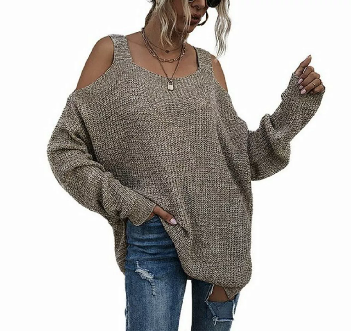 AFAZ New Trading UG Langarmbluse Großer Pullover, locker gestrickter Grobst günstig online kaufen