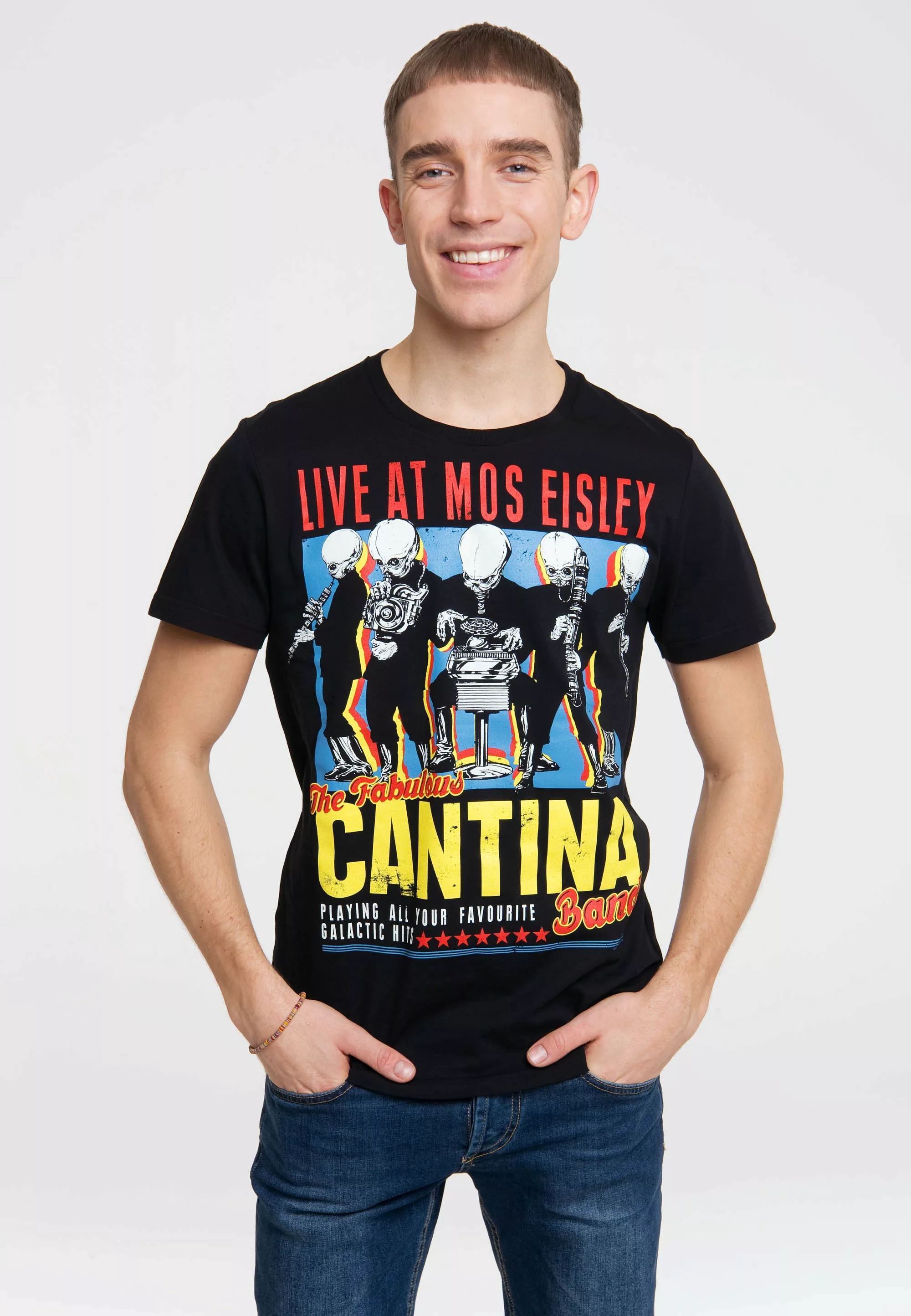 LOGOSHIRT T-Shirt "Star Wars - Cantina Band", mit Star Wars-Frontdruck günstig online kaufen