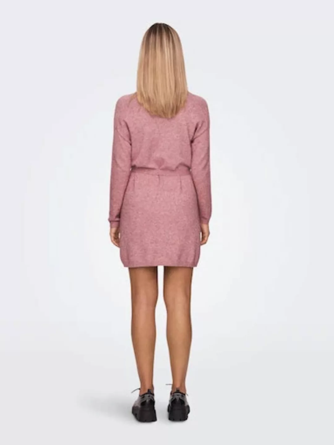 ONLY Strickkleid ONLLEVA L/S BELT DRESS EX KNT günstig online kaufen